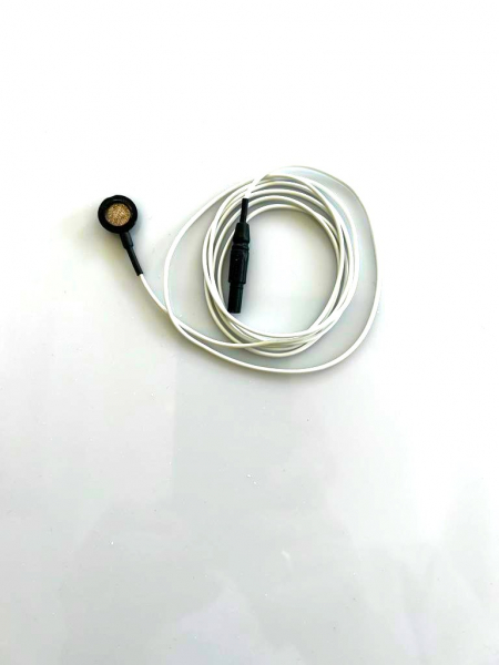 10 mm EEG Electrode Sintered Silver-Silverchloride Ag-AgCl with edge