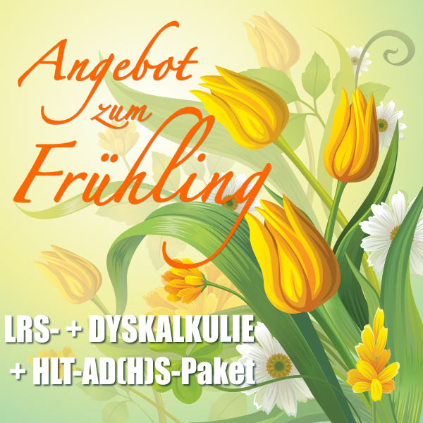 LRS,ADHS, HLT, DYSKALKULIE-Paket