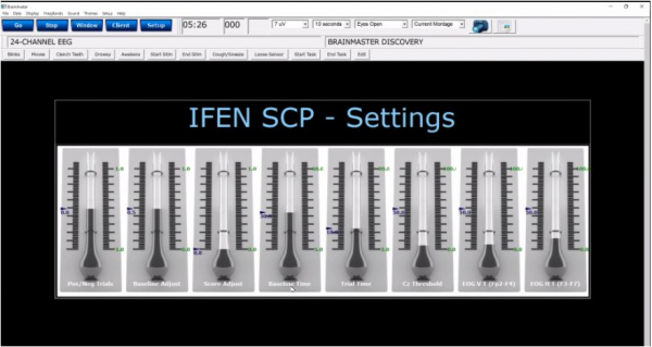 Neurofeedback Game for IFEN SCP-Training with Brain-Avatar