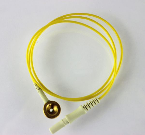 Gold Cup Electrodes - DIN Style - 18 inch (45,72 cm)