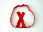 Brustgurt für Comby Cap für Erwachsene (rot)