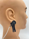 2x Ohr-Clips für EEG-Elektroden mit Rand